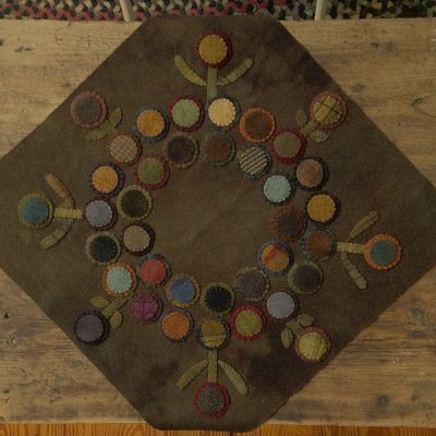 Wool Penny Rug